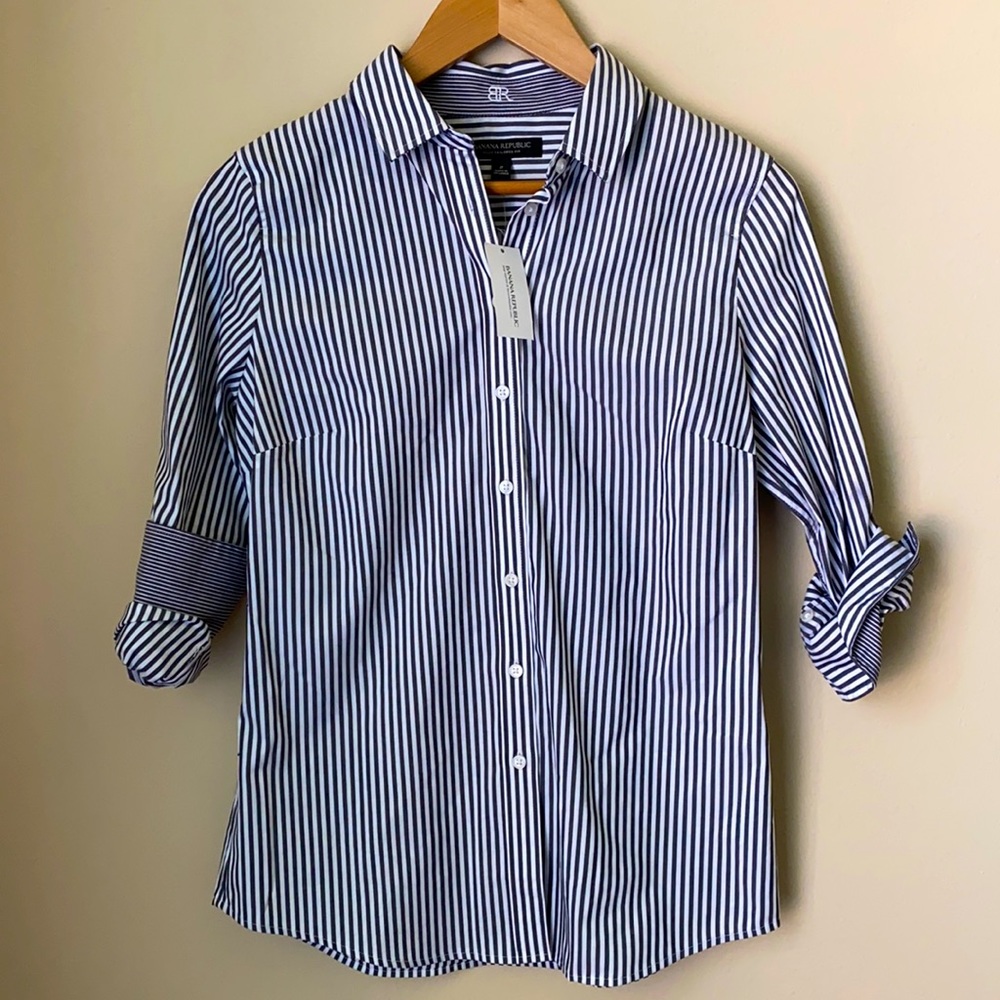 Banana republic button up